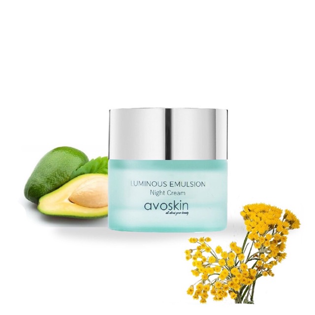 Avoskin Luminous Emulsion Night Cream (10 Gr)