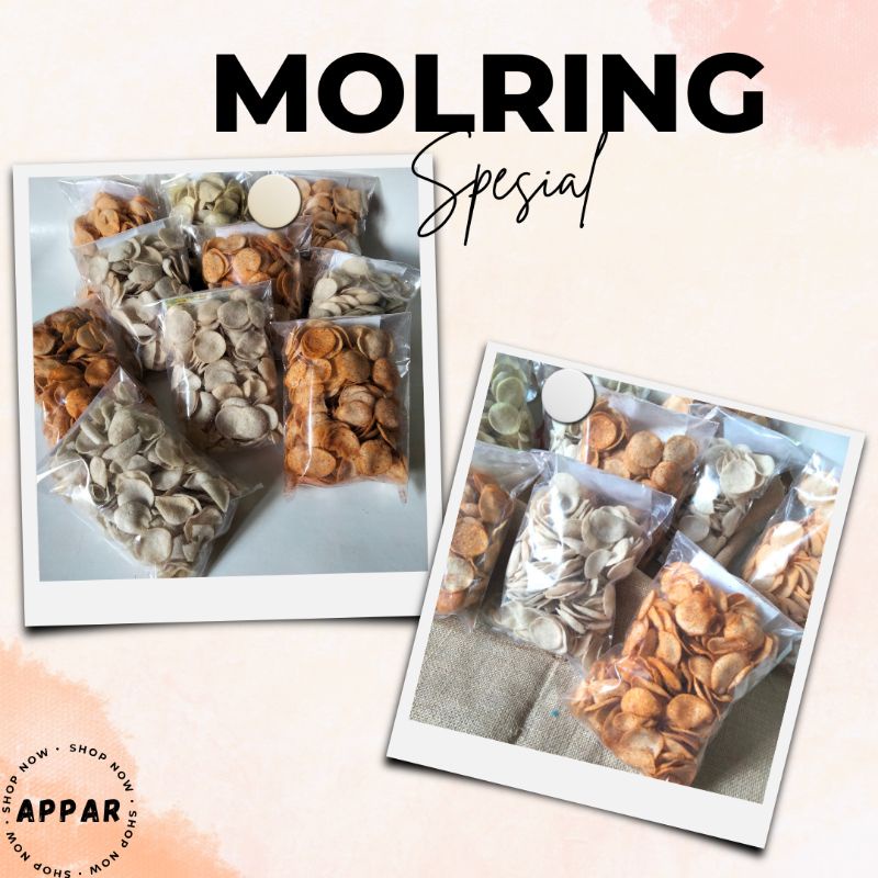 MOLRING / SNACK MOLRING / CEMILAN MOLRING / MORLING ENAK