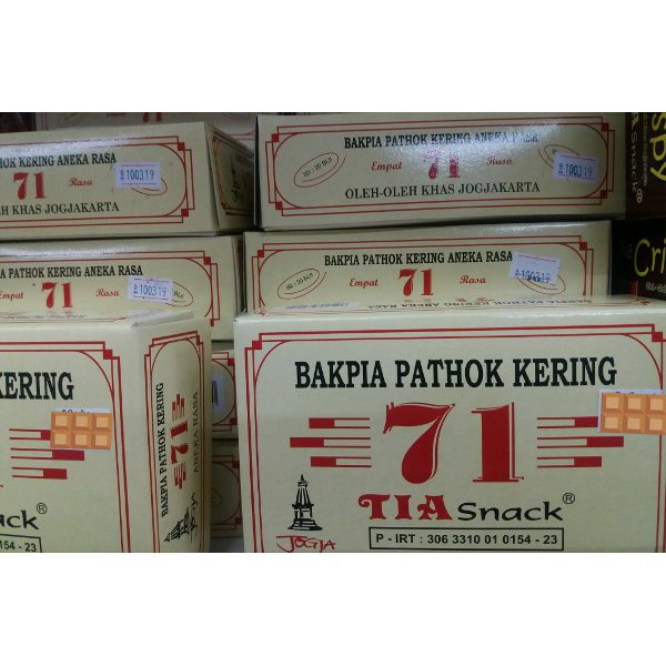 

Bakpia Pathok Kering Khas Jogya