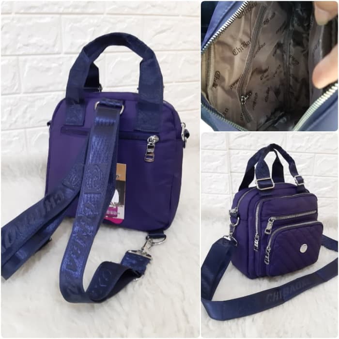 DISKON    CB0156 Tas CHIBAO 3in1/Tas Selempang Wanita Import CHIBAO 3fungsi    ORIGINAL