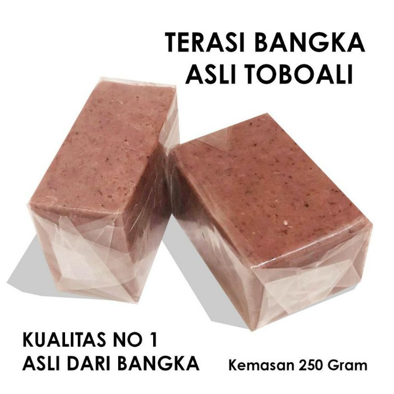 

Terasi kualitas No.1 kemasan 250 gr