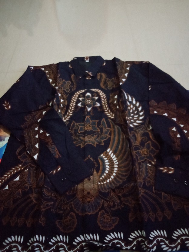 Aswatama Kemeja Batik Pria Lengan Panjang Full Furing Bahan Katun Sragenan By Kanaya