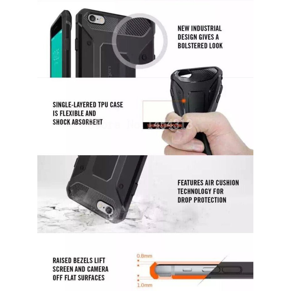 OBRAL Spigen Rugged Armor Samsung J7 New 2016 J710 Soft Case Capsule Carbon