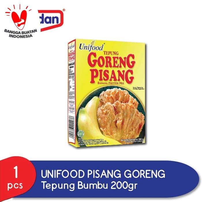 

Pondan Tepung Goreng Pisang 200g