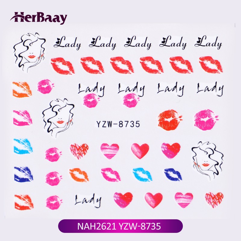 

Herbaay 3D Butterfly Stiker Kuku