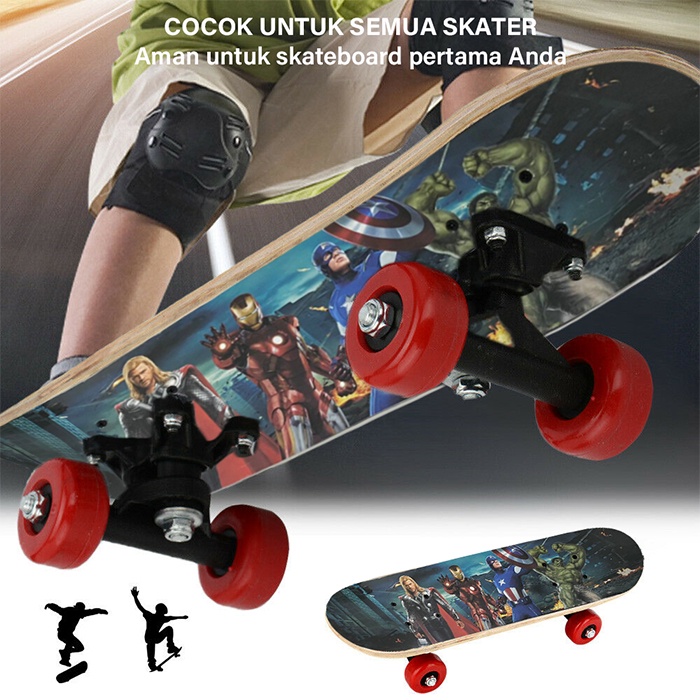 Skateboard Anak Ukuran Sedang