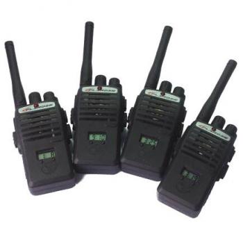 Walkie Talkie Anak-Anak 2 PCS Flyrose - JQ220-6C2 Hitam