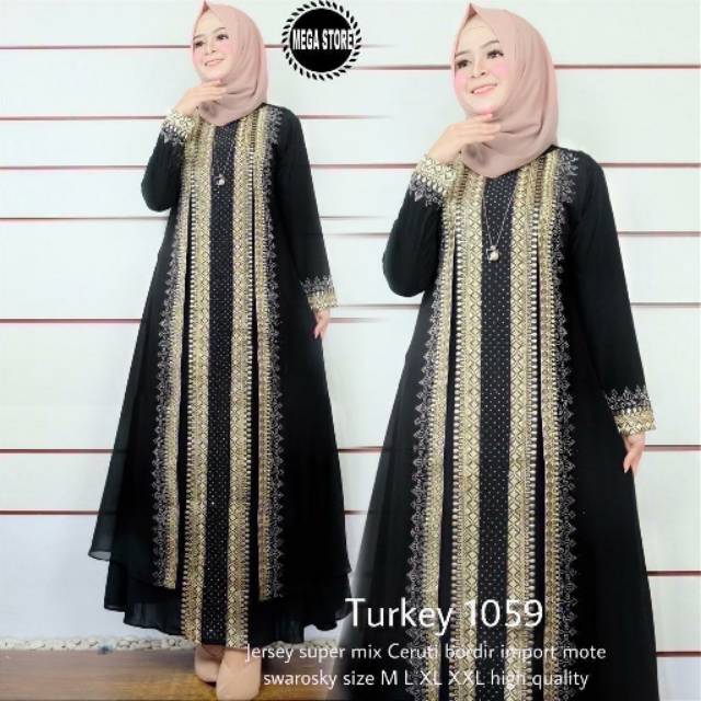 Turkey 1059 / abaya / gamis abaya