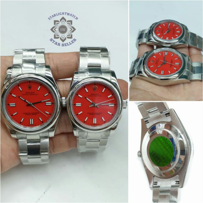JAM TANGAN ROLEX COUPLEAN AUTOMATIC ALL STAINLESS KUALITAS ORIGINAL