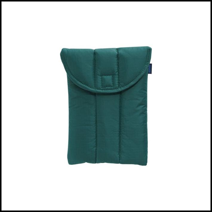 Baggu - Puffy Tablet/Laptop Sleeve In Malachite