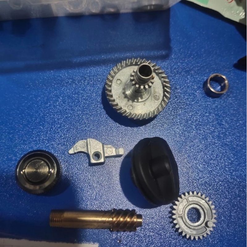 part reel main gear  pinion croswind line roller power handel untuk daimos 2000 3000 harga per 1 pc