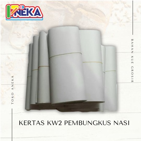 

Kertas KW2 Pembungkus Nasi [1Kg]