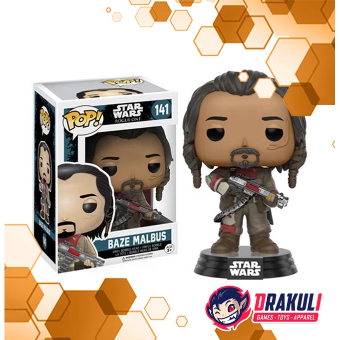 Toys Funko Pop! Star Wars Rogue One – Baze Malbus