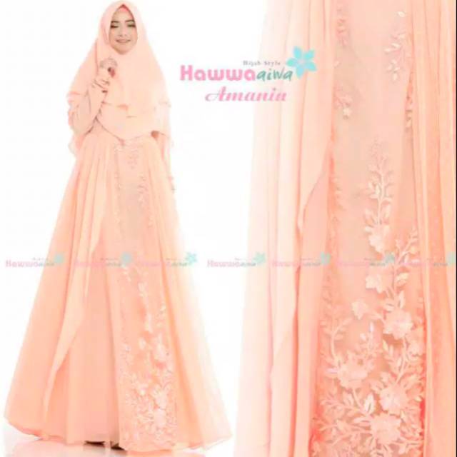 Gamis Syar'i Amania Hawwa aiwa