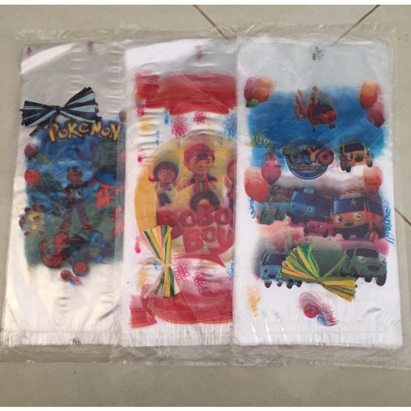 PLASTIK ULANG TAHUN/PLASTIK SNACK ULANG TAHUN