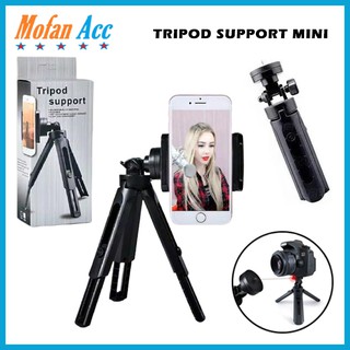 Tripod Support Mini - Phone Extendable With Holder U Satoo Penyangga HP Smartphone Kamera Smartphone