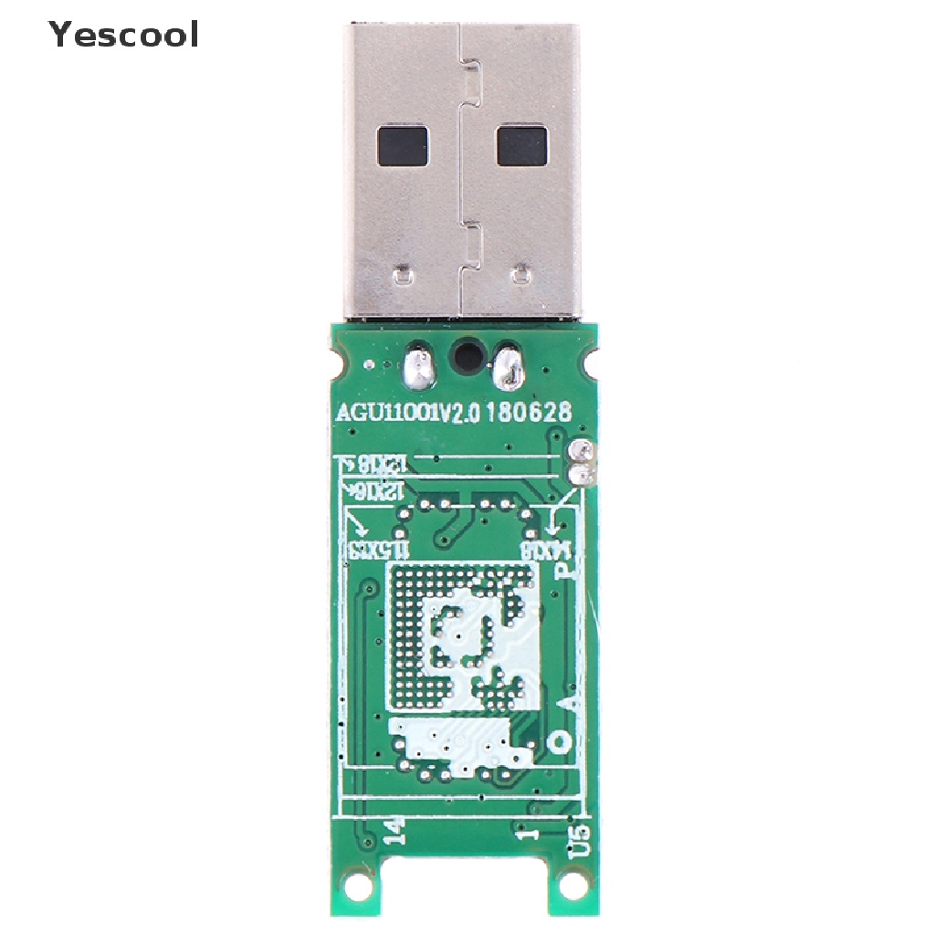 Yescool BGA169 153 eMCP PCB Adapter USB 2.0 Tanpa Flash Memory