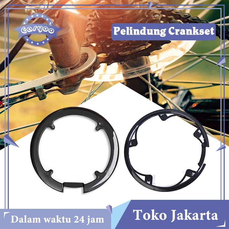 Crankset Pelindung Rantai Sepeda Lipat Crank Guard Protector MTB Untuk Aksesoris Rantai Roda Sepeda