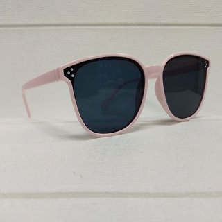 ⭐ JKTMART ⭐ Kacamata Wanita Pria Optik Anti Sunglass Dengan Fashion Sunglasses Eyewear KUV R297-SIXBERAS HITAM