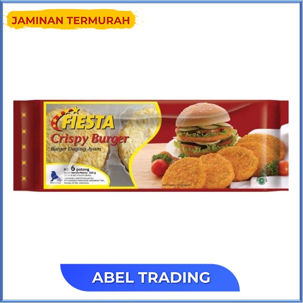 

FIESTA CRISPY BURGER 360 GR