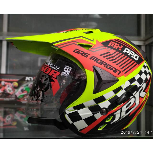 

JPR SUPERMOTO BLACK/YELLOW /ORRANGE STABILO