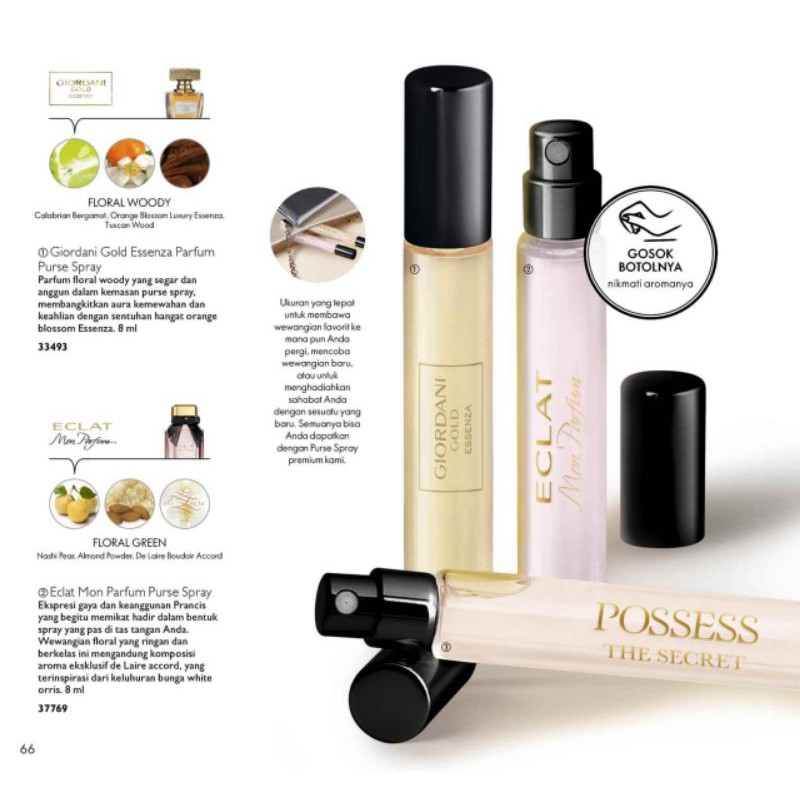 Giordani Gold Essenza | Eclat Mon parfum purse spray