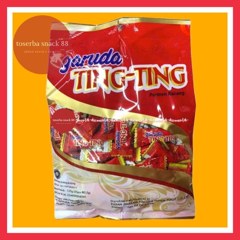 

GARUDA TING-TING/Permen Kacang (125 gram)