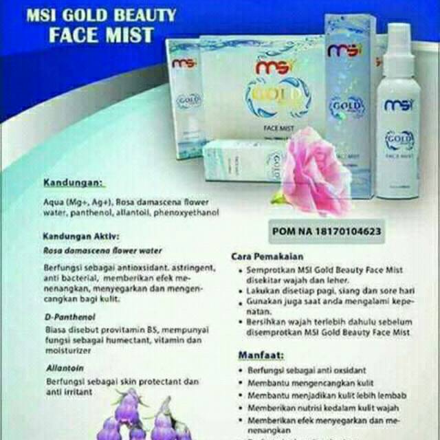 Face Mist MSI