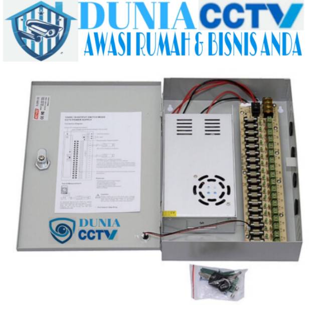 Power supply box 30A 12V POWER SUPPLY CCTV 30A 12V