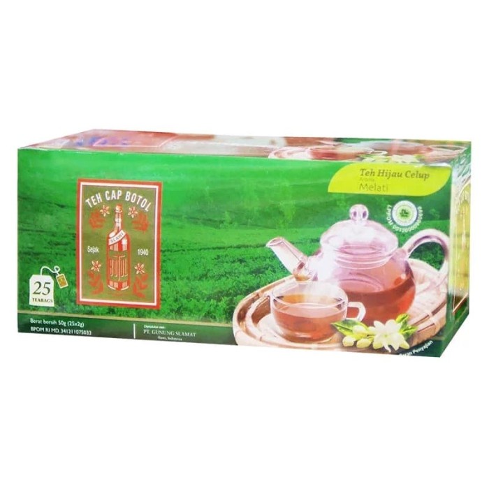 

TEH CELUP TEH CAP BTL TEH HIJAU 25S 2G