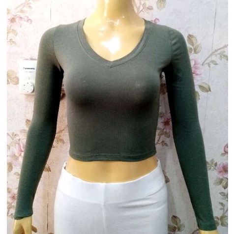 BLOUSE ATASAN CROPTOP BRANDED EXPORT TERMURAH