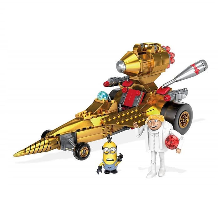 mega construx despicable me 3 dru's transforming car