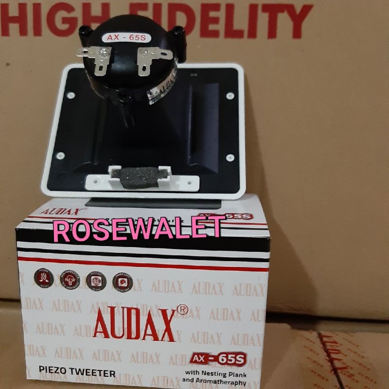 AUDAX AX 65 S PUTIH TWEETER WALET ORIGINAL