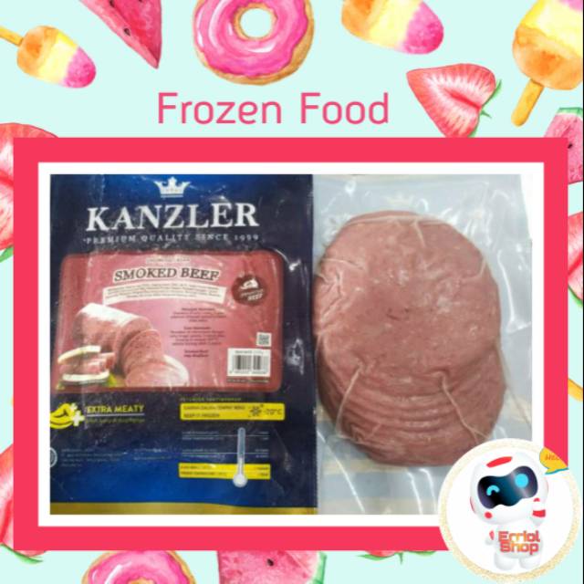 

KANZLER SMOKED BEEF 250gr