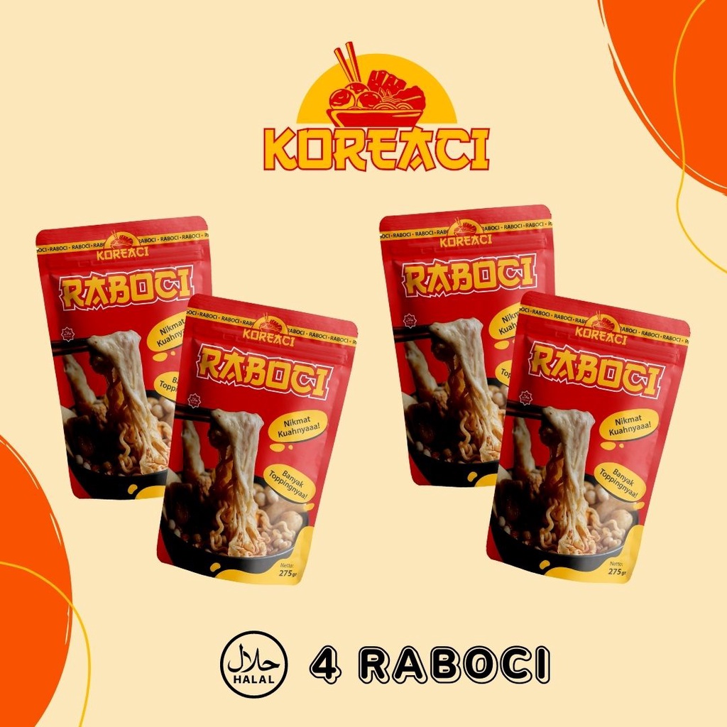 

PROMO BUNDLING KOREACI 4 RABOCI HALAL