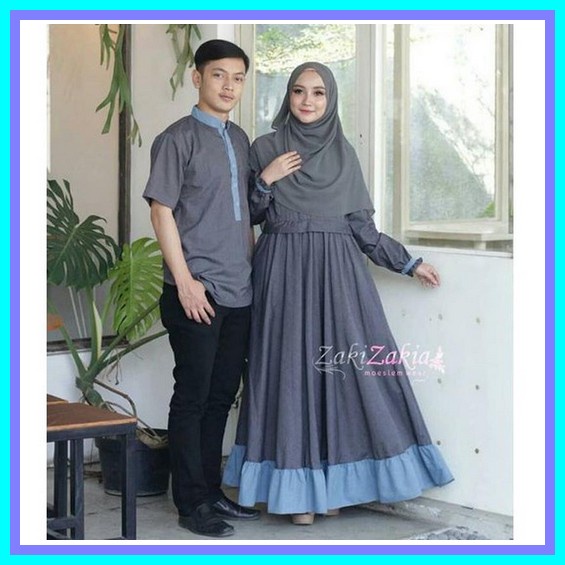 Sinha Baju Couple Pasangan Milenial Lebaran 2022, Model Baju Capel Pasangan Kekinian Untuk Kondangan