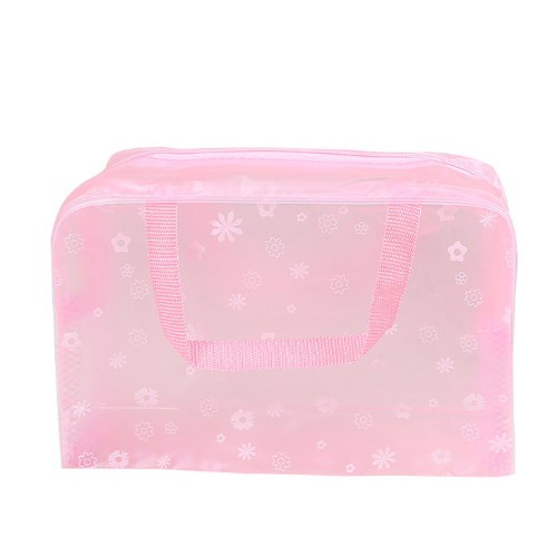 TAS KOSMETIK ANTI AIR TRANSPARAN COSMETIC POUCH / WATERPROOF - BD