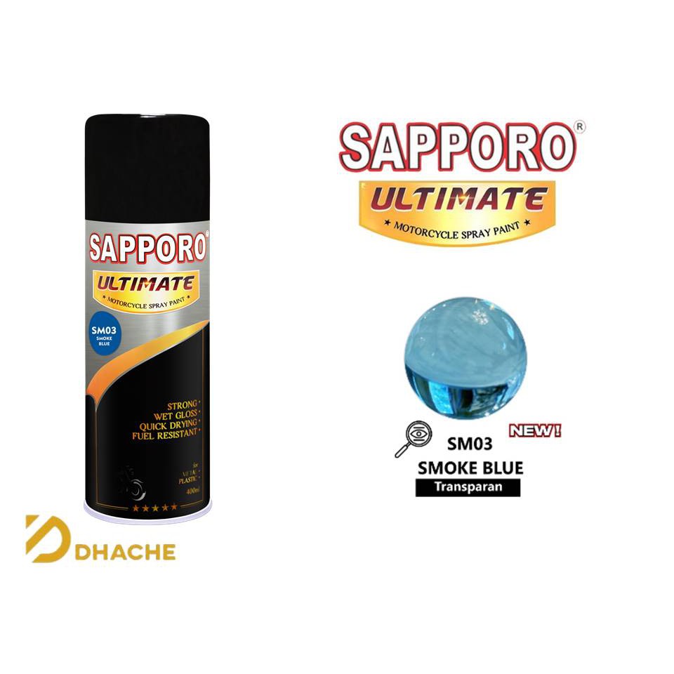 Cat Semprot Sapporo Ultimate SM03 Smoke blue / Sapporo Spray