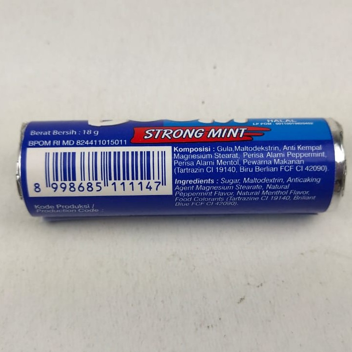 PERMEN BOOM STRONG MINT 18g / PERMEN MINT