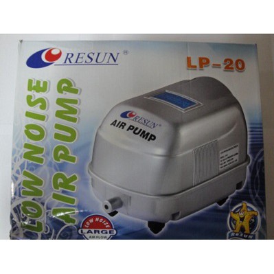 RESUN LP 20 Aerator Pompa Udara Kolam Ikan Aquarium Airator LP20 Murah