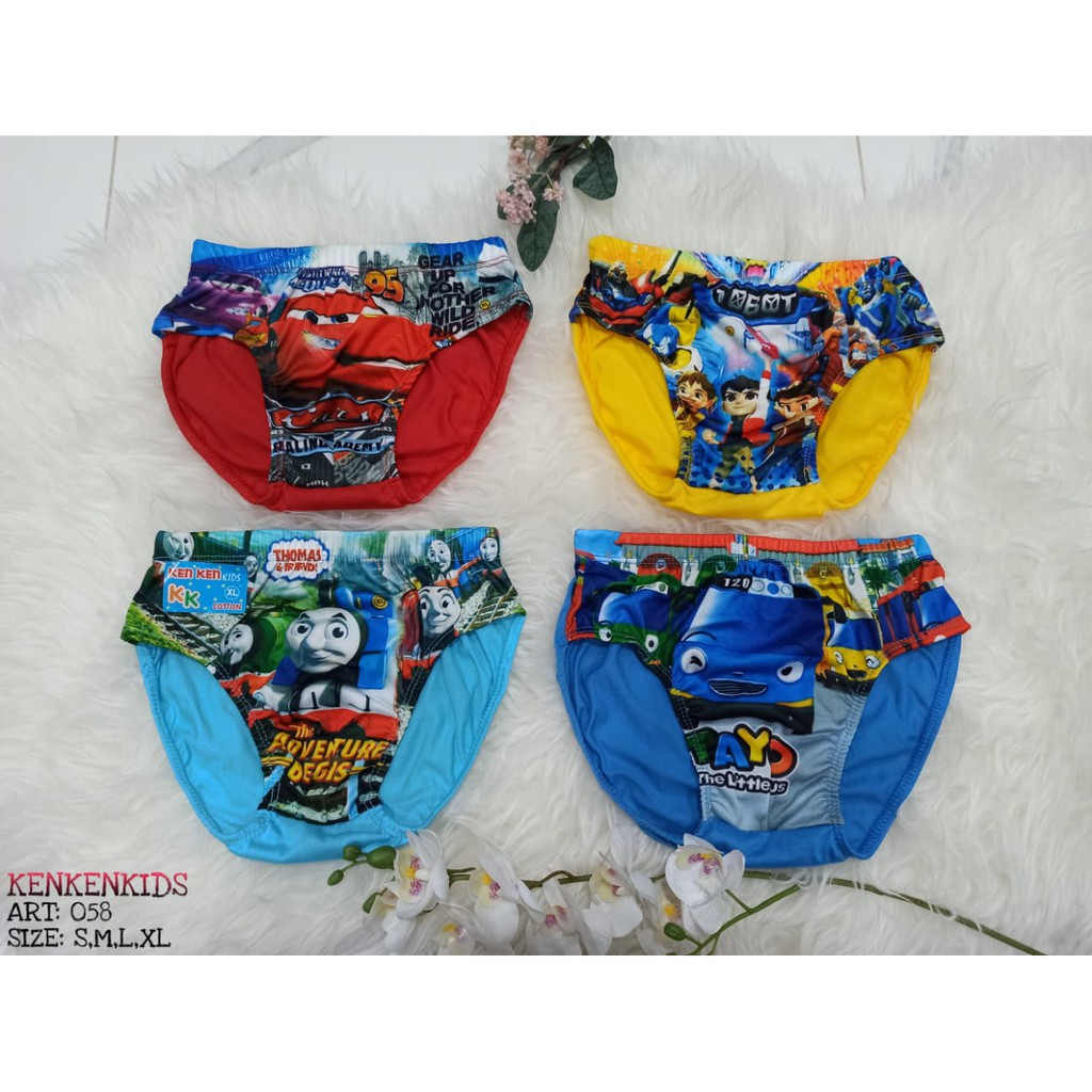 Celana Dalam Anak Cowok Motif