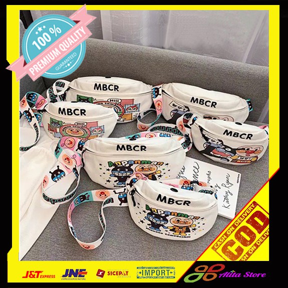 Tas pinggang Waistbag Waist Bag Wanita Cewek Anak Import Korea Murah Original Terbaru [AS03]