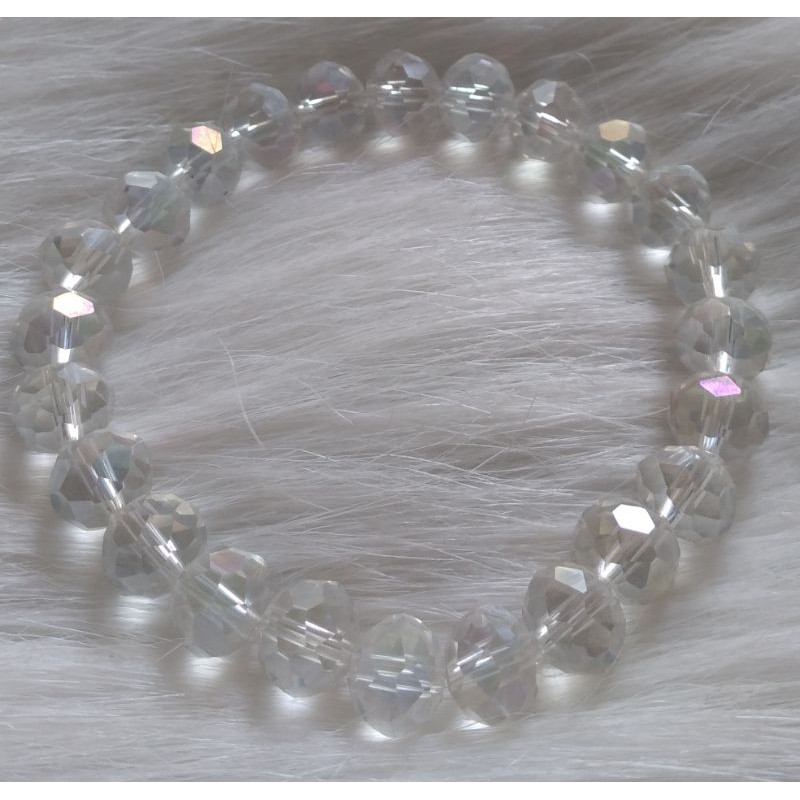 Gelang Kristal anti karat dan luntur / Gelang perhiasan murah /Gelang giok /Kristal ceko /Batu yaman