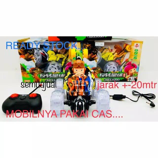  Amora MAINAN  MOBIL  R C BISA  BOLAK BALEK ANTI TUMBANG 