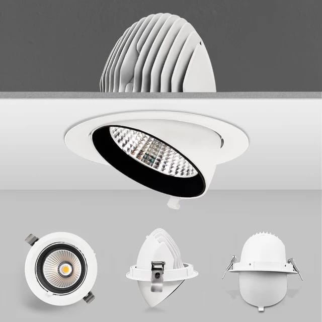 Lampu Sorot Spotlight LED Downlight Keong COB Nose light 10W 15W 25W GARANSI