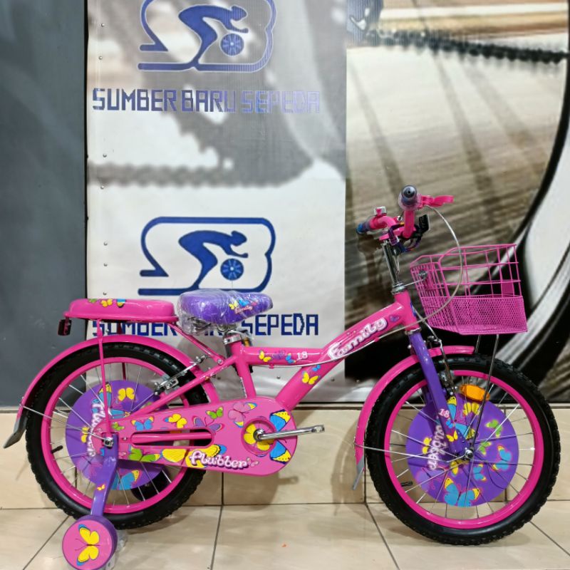 Sepeda Mini Anak Family Flubber 18 Inch