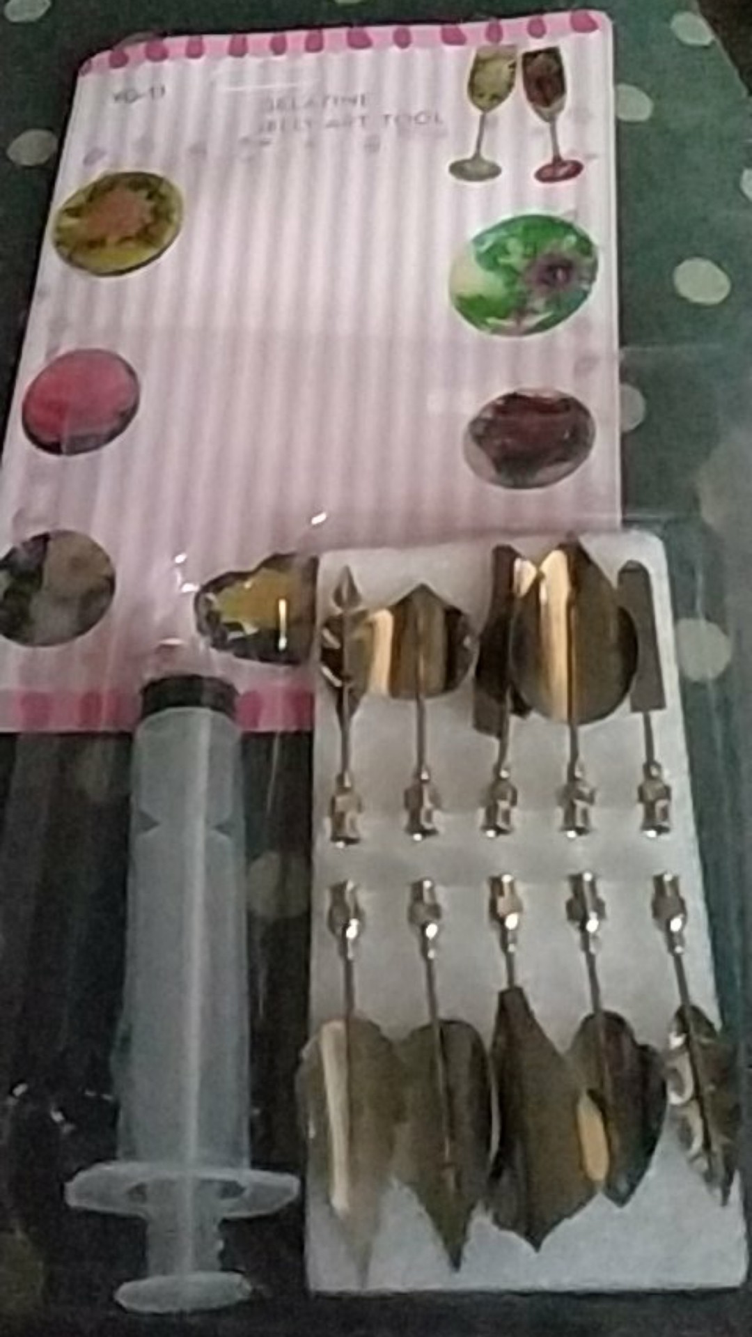 Alat Penghias Puding Jelly Art Tipe B - E Mata Suntikan Hanya 10 Pcs