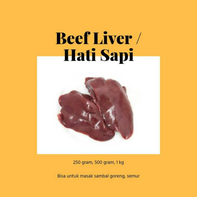 

Beef Liver / Hati Sapi