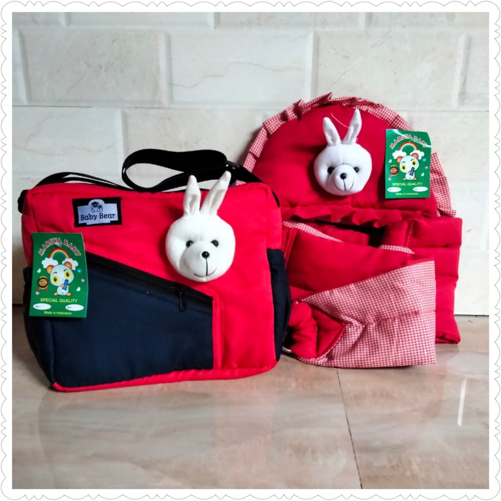 Satu Paket (2 in 1) Gendongan Bayi Dan Tas Bayi Termurah