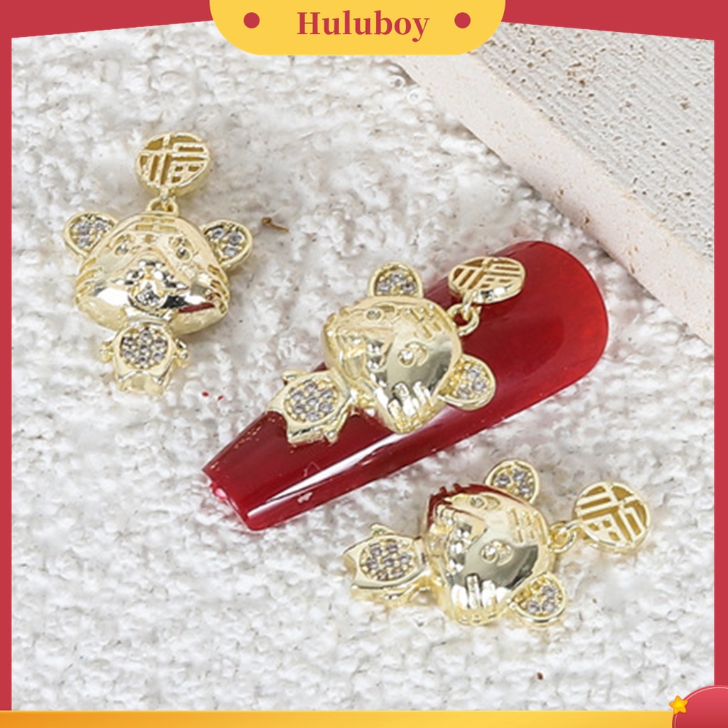 Huluboy Huluboy♡ 5g Dekorasi Nail Artmanicure Cubic Zirconia 2022 Untuk Tahun Baru Cina